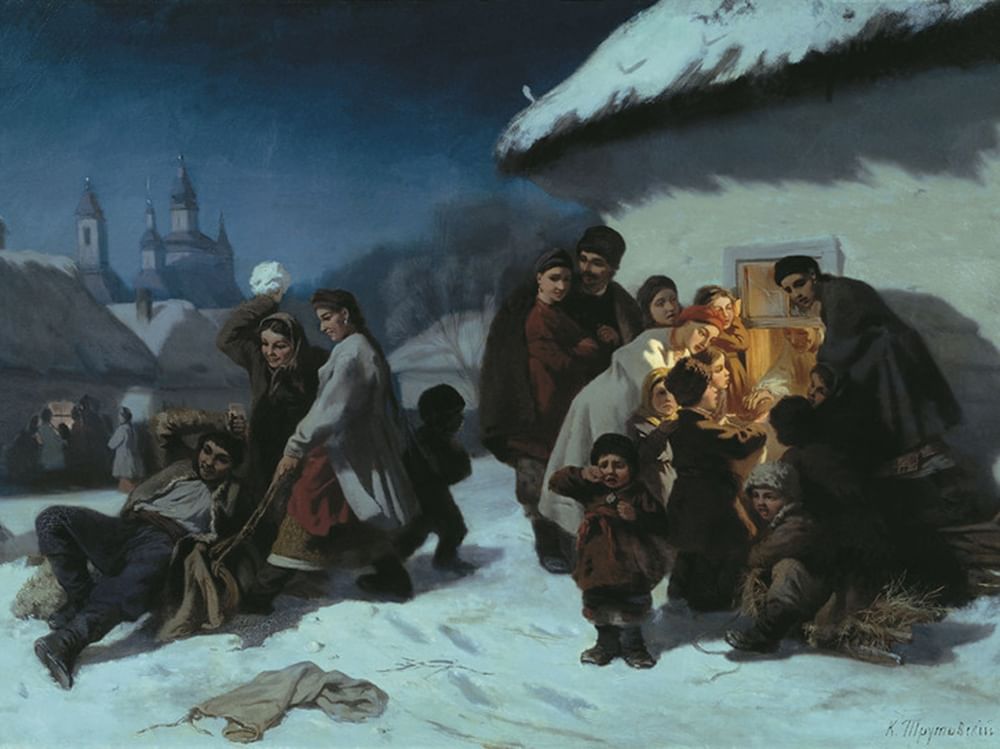 В гости 1 января