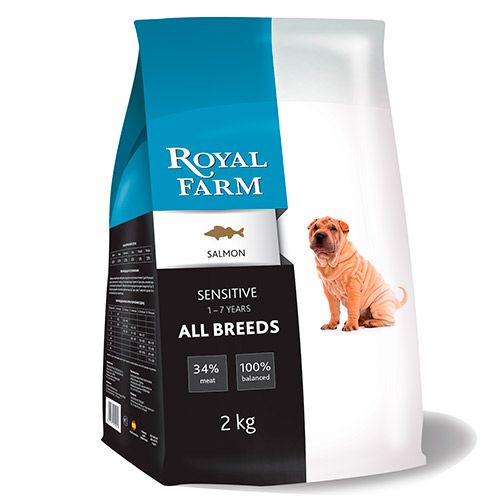 ROYAL FARM sensitive с лососем