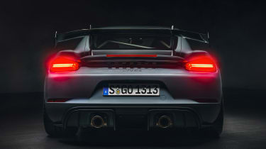 Porsche 718 Cayman GT4 - full rear