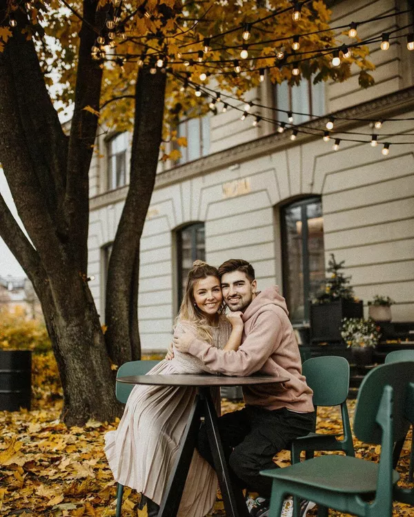 Яна с мужем