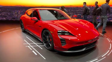 Porsche Taycan GTS - front