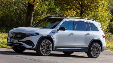 Mercedes EQB - передняя статика