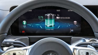 Mercedes EQB - циферблаты
