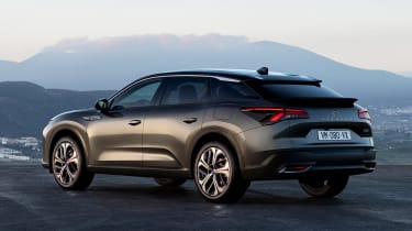 Citroen C5 X - задняя статика