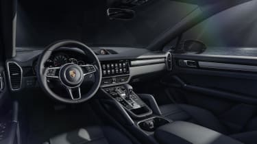Porsche Cayenne Platinum Edition 2022 - интерьер
