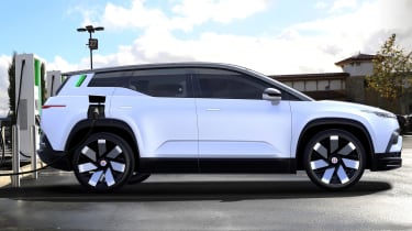 Fisker Ocean - сторона