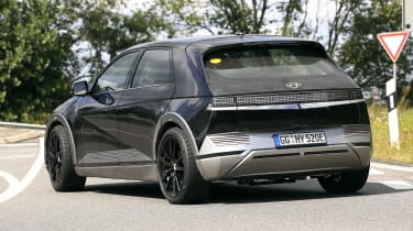 Ioniq 5 N шпион — сзади