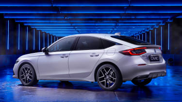 Гибрид Honda Civic - сзади
