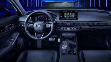 Гибрид Honda Civic - приборная панель