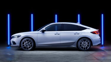 Гибрид Honda Civic - сбоку