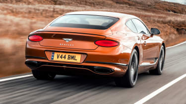 Bentley Continental GT Mulliner — задняя подвеска