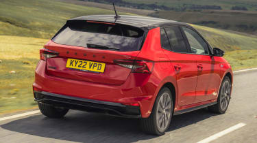 Skoda Fabia Monte Carlo - rear tracking