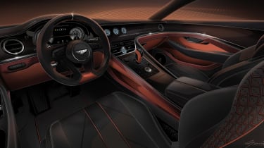 Bentley Mulliner Batur — салон