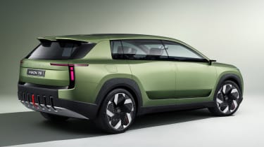 Skoda Vision 7S - задняя студия