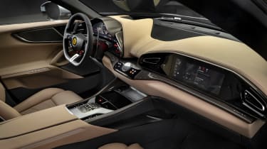 Ferrari Purosangue — передние сиденья