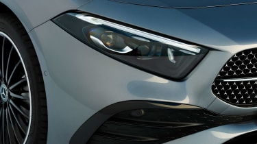 Mercedes A-Class - front light