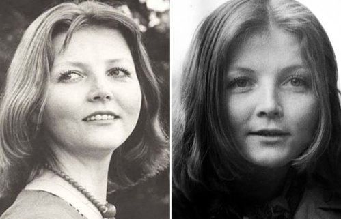 Актриса в юности