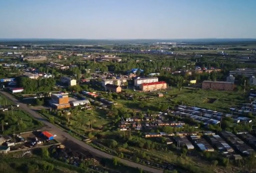 Вид на Тайшет