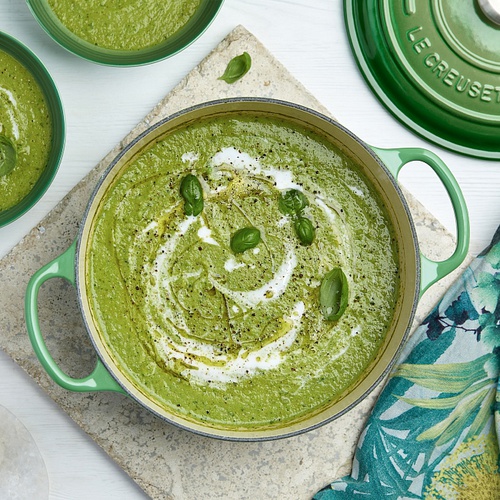 Крем-суп со шпинатом и сливками фото № 3