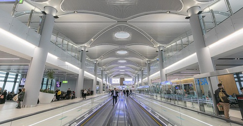 Главное здание стамбульского аэропорта