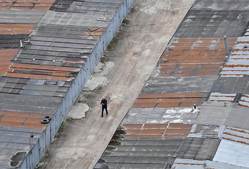 Один из гаражных кооперативов в Москве