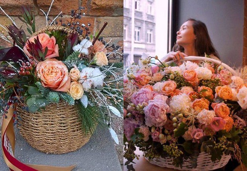 идеи зимних букетов