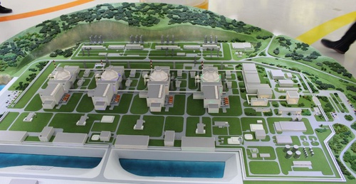 Модель АЭС Аккую